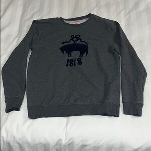 Brooks Brothers Charcoal Crewneck Sweater